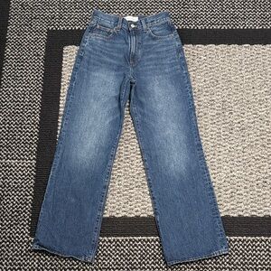 Denim Forum The Farrah Hi-Rise Wide Jeans Women’s 26 Aritzia High Rise Wide Leg